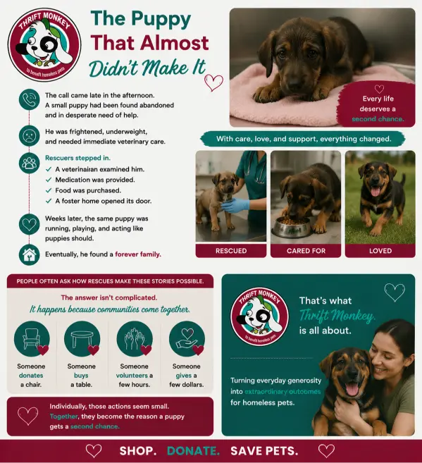 The Puppy That Almost Didn’t Make It